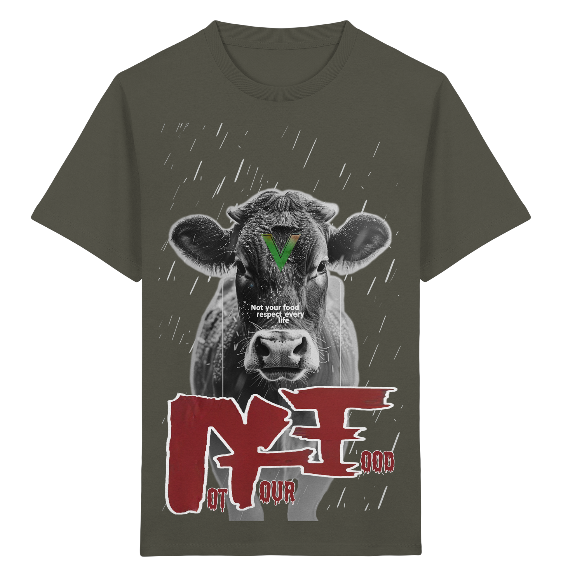 Unisex Kinder Bio-Shirt: "not your food" T-Shirt | vegwear