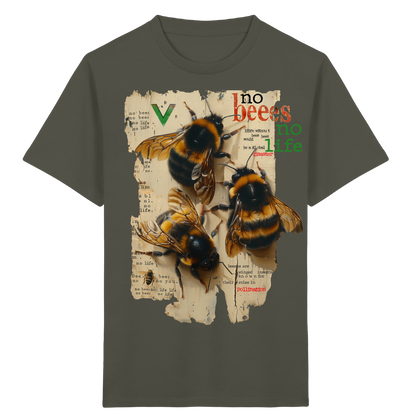 vegwear "no bees no life" - Kinder bio T-Shirt