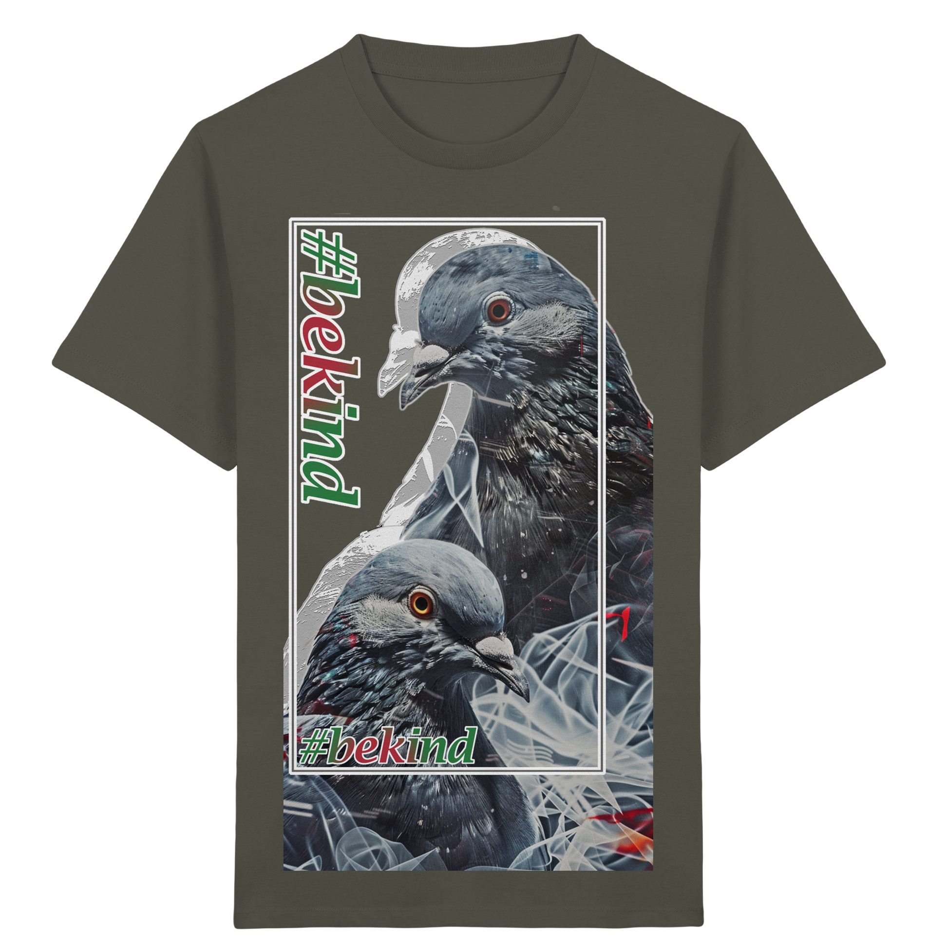 Kids Bio T‑Shirt: Be Kind Kinder Shirt | vegwear