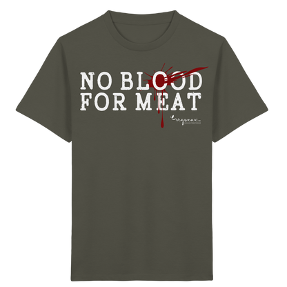 Bio-T-Shirt für Kinder: "no blood for meat" Bio-T-Shirt | vegwear