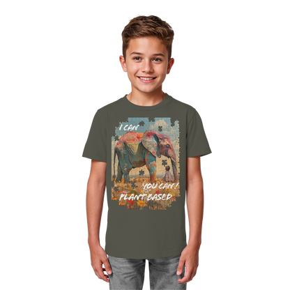 vegwear "I can you can"- unisex Kinder T-Shirt, bio, vegan