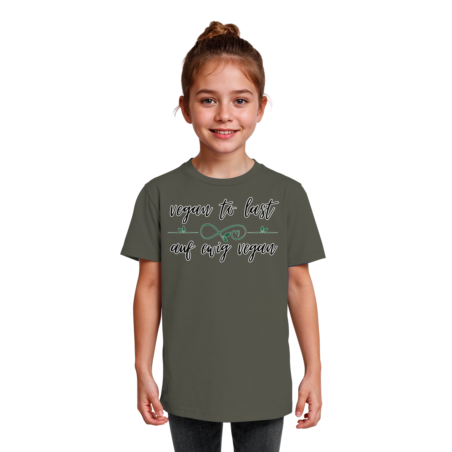 vegwear "vegan to last" - unisex Kinder T-Shirt, bio, vegan