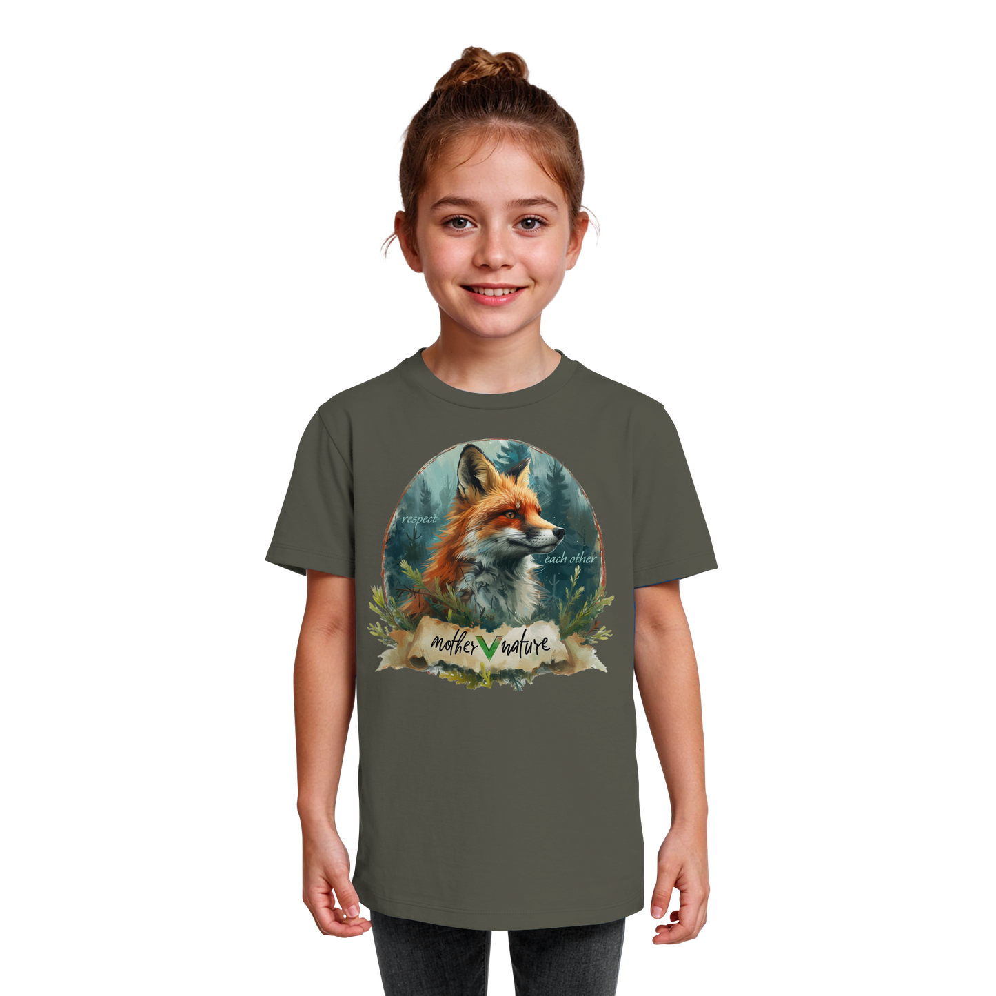 vegwear "respect each other" - unisex Kids T-Shirt, bio, vegan