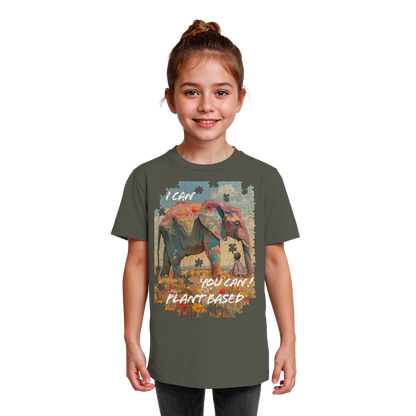 vegwear "I can you can"- unisex Kinder T-Shirt, bio, vegan