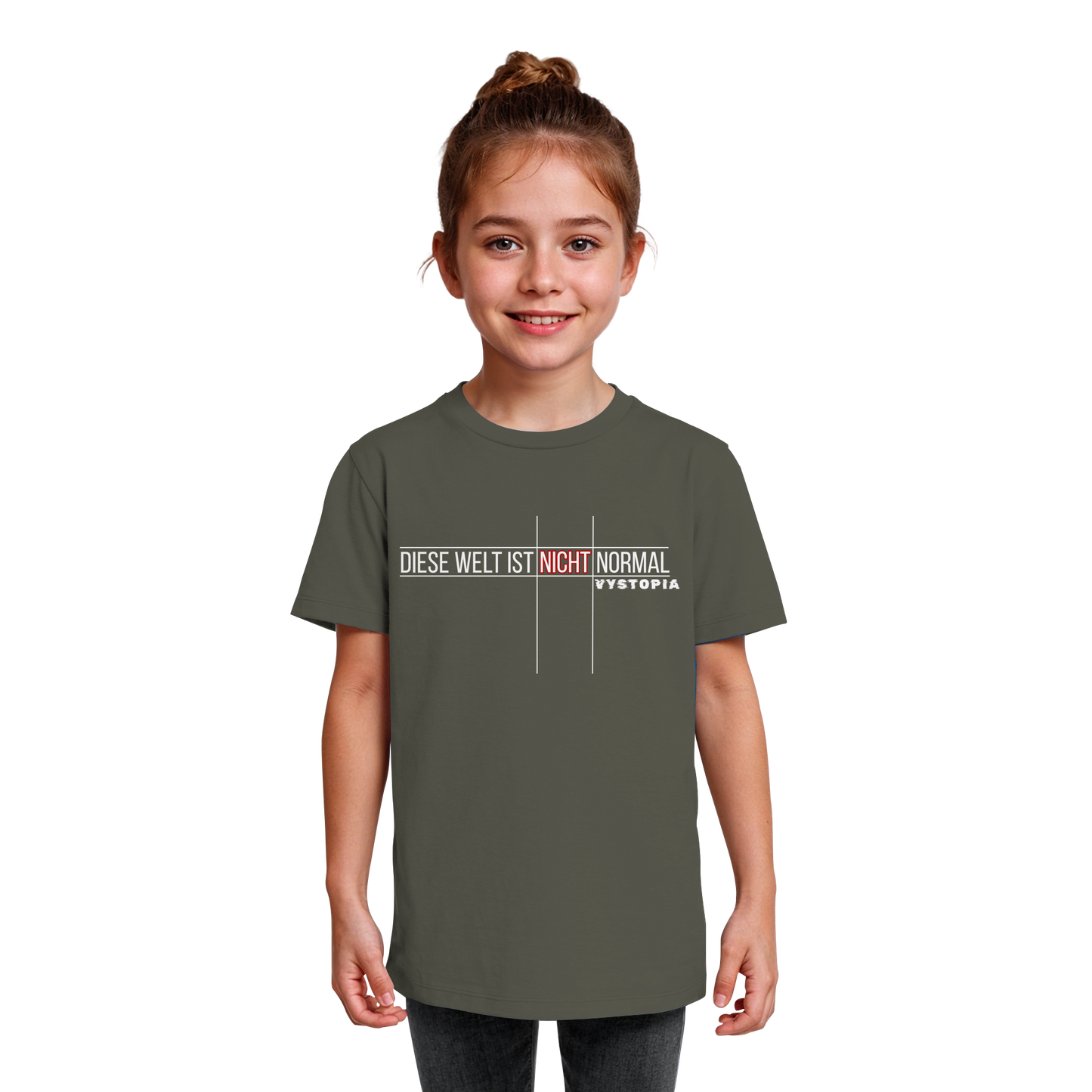 vegwear "Diese Welt ist nicht normal" - unisex Kids Bio T-Shirt