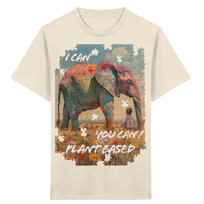 vegwear "I can you can"- unisex Kinder T-Shirt, bio, vegan