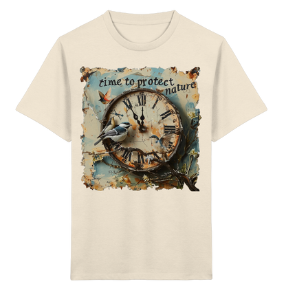 vegwear "time to protect nature" - unisex Kinder T-Shirt, nachhaltige Mode