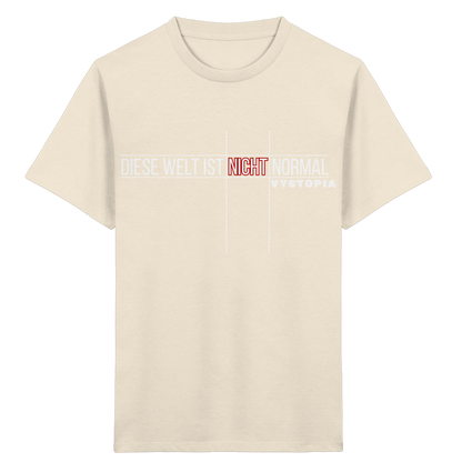 vegwear "Diese Welt ist nicht normal" - unisex Kids Bio T-Shirt