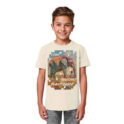 vegwear "I can you can"- unisex Kinder T-Shirt, bio, vegan