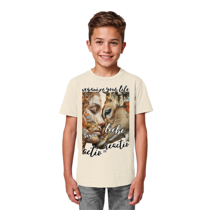 vegwear "actio reactio" - unisex Kinder Bio T-Shirt