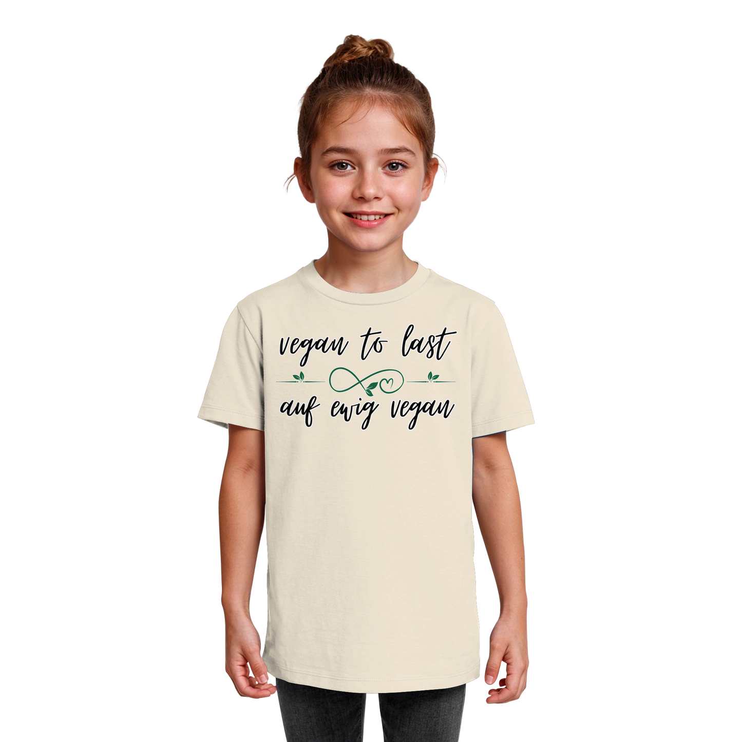 vegwear "vegan to last" - unisex Kinder T-Shirt, bio, vegan