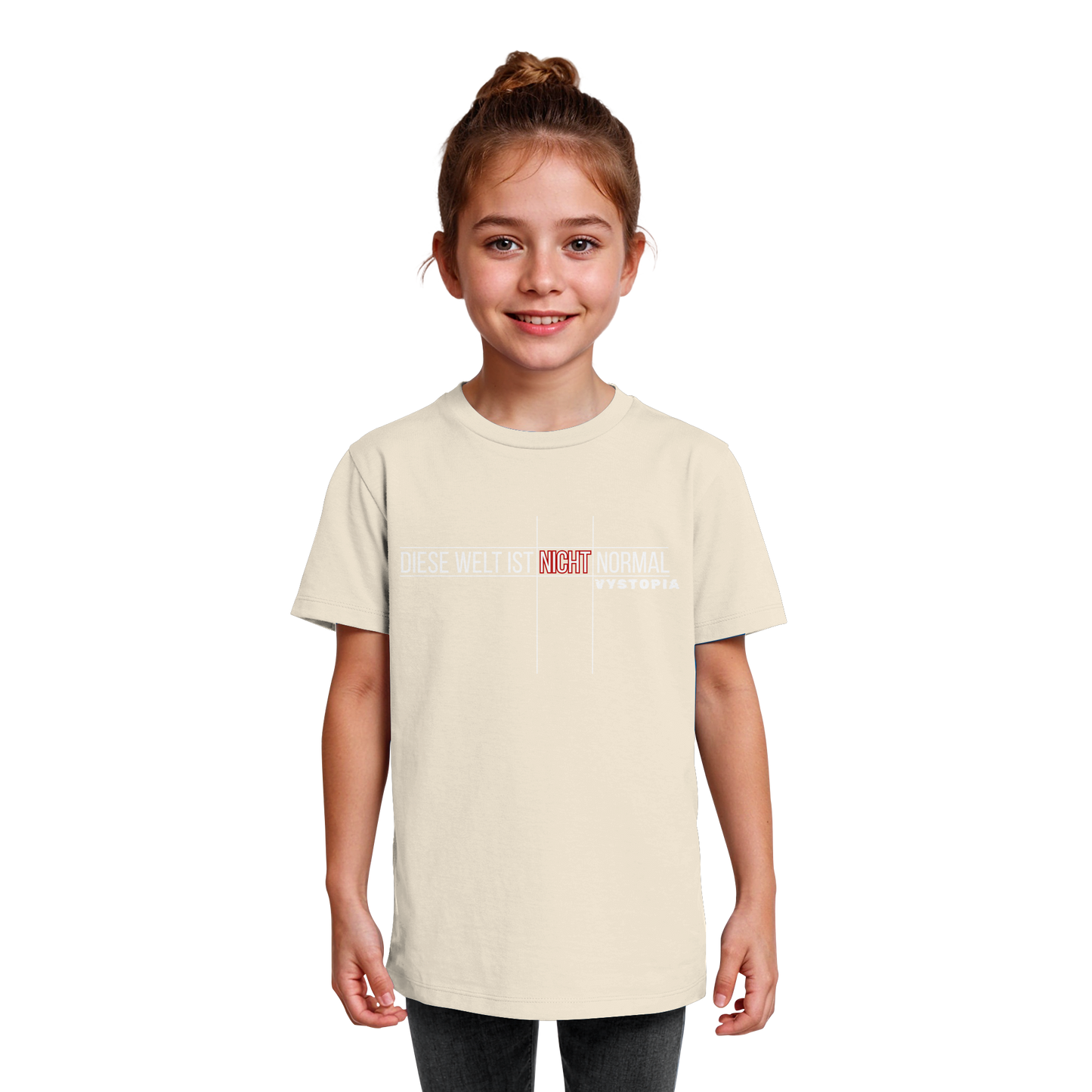vegwear "Diese Welt ist nicht normal" - unisex Kids Bio T-Shirt