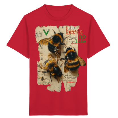 vegwear "no bees no life" - Kinder bio T-Shirt