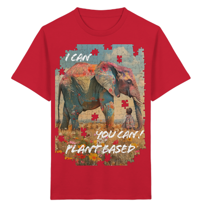 vegwear "I can you can"- unisex Kinder T-Shirt, bio, vegan