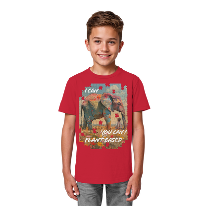 vegwear "I can you can"- unisex Kinder T-Shirt, bio, vegan