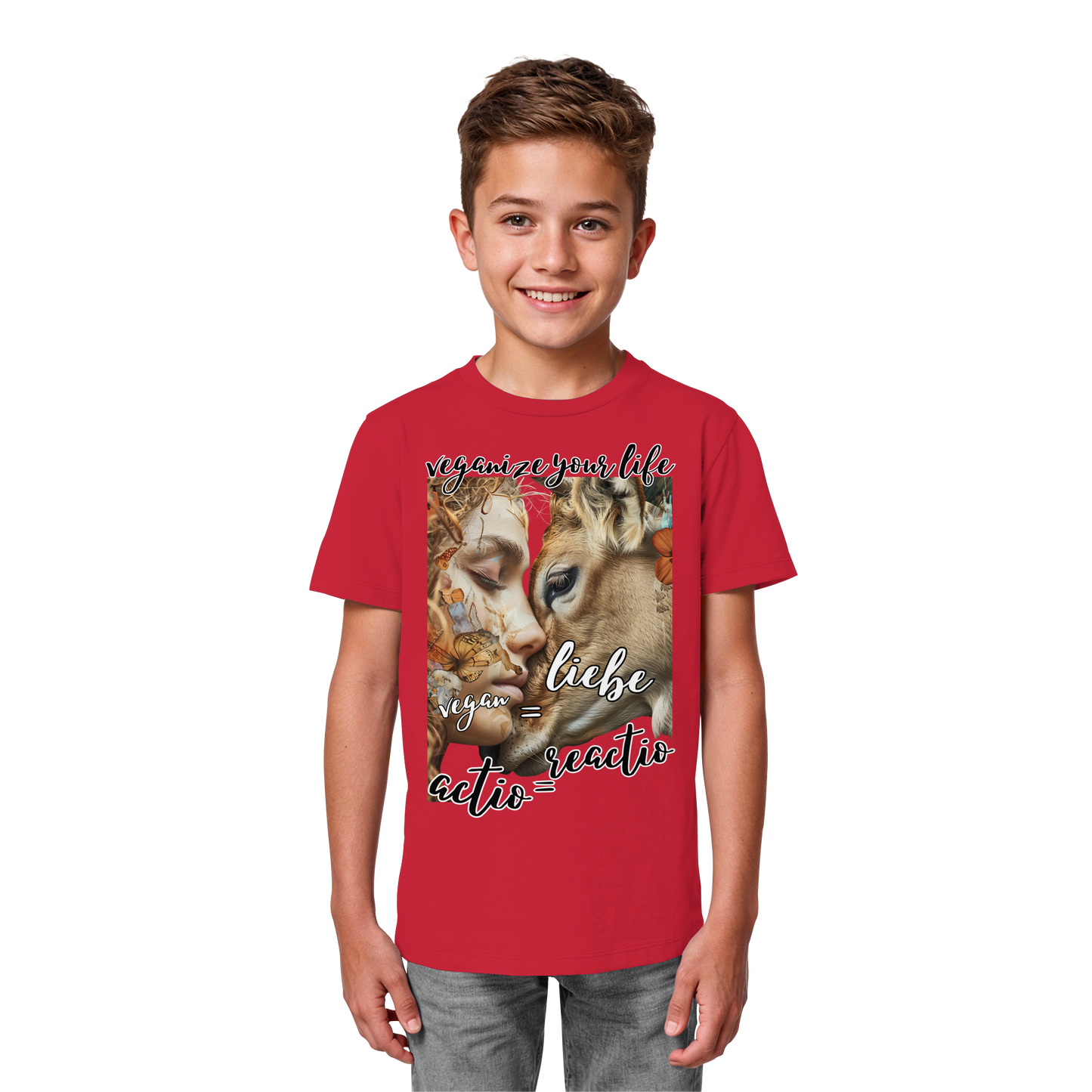 vegwear "actio reactio" - unisex Kinder Bio T-Shirt