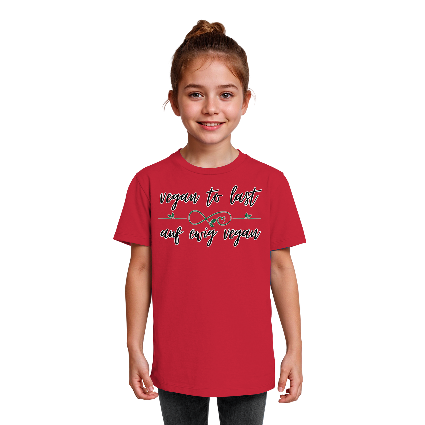 vegwear "vegan to last" - unisex Kinder T-Shirt, bio, vegan
