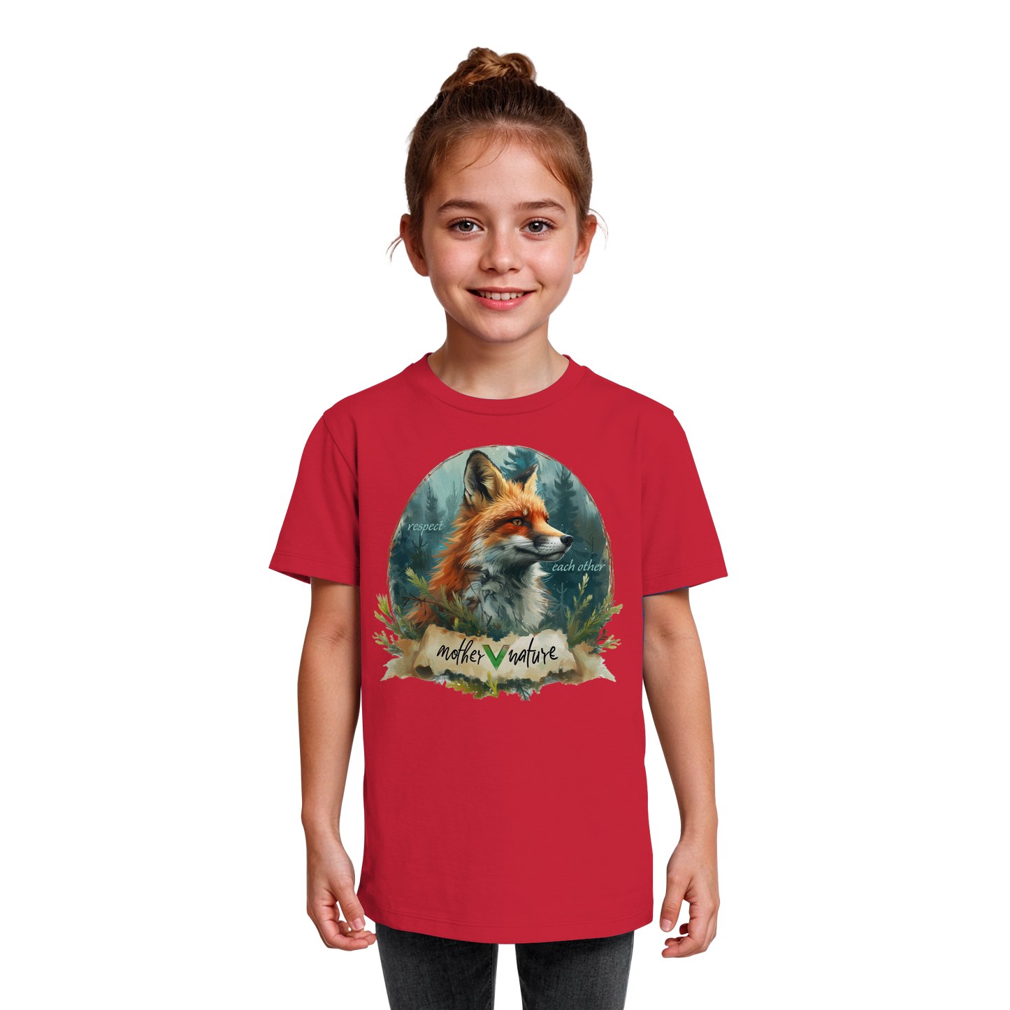 vegwear "respect each other" - unisex Kids T-Shirt, bio, vegan