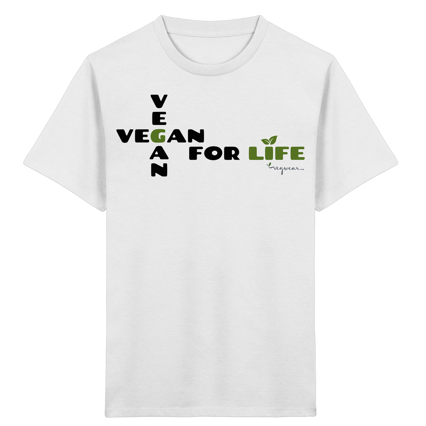 vegwear "vegan for life" - unisex Kids Organic T-Shirt