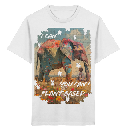 vegwear "I can you can"- unisex Kinder T-Shirt, bio, vegan