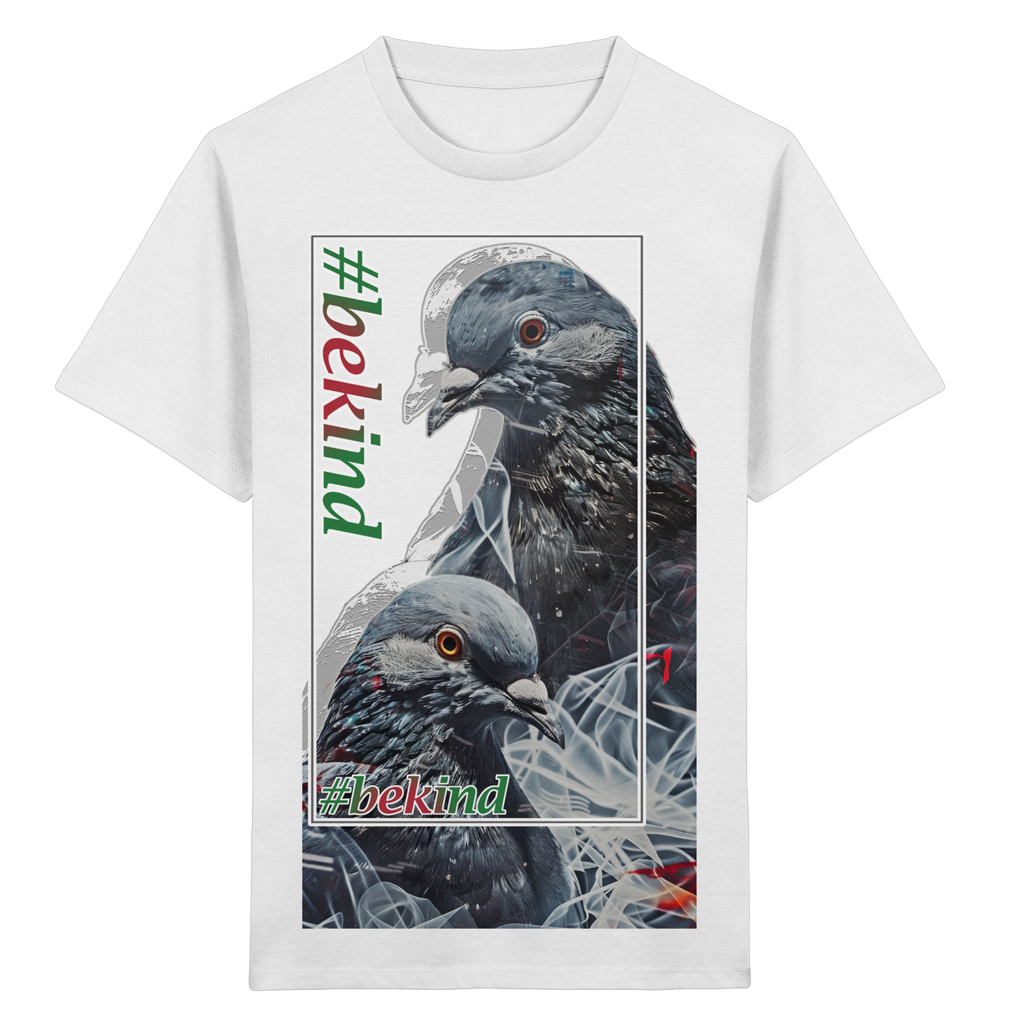 Kids Bio T‑Shirt: Be Kind Kinder Shirt | vegwear