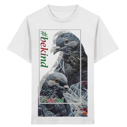 Kids Bio T‑Shirt: Be Kind Kinder Shirt | vegwear