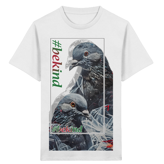 Kids Bio T‑Shirt: Be Kind Kinder Shirt | vegwear