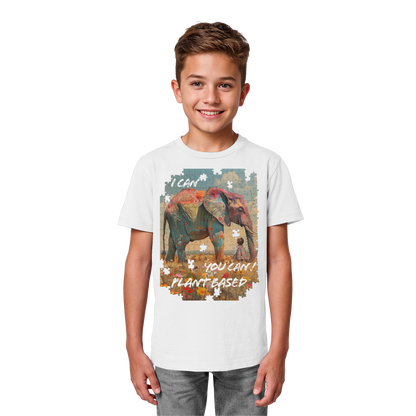 vegwear "I can you can"- unisex Kinder T-Shirt, bio, vegan