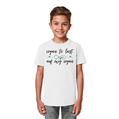 vegwear "vegan to last" - unisex Kinder T-Shirt, bio, vegan
