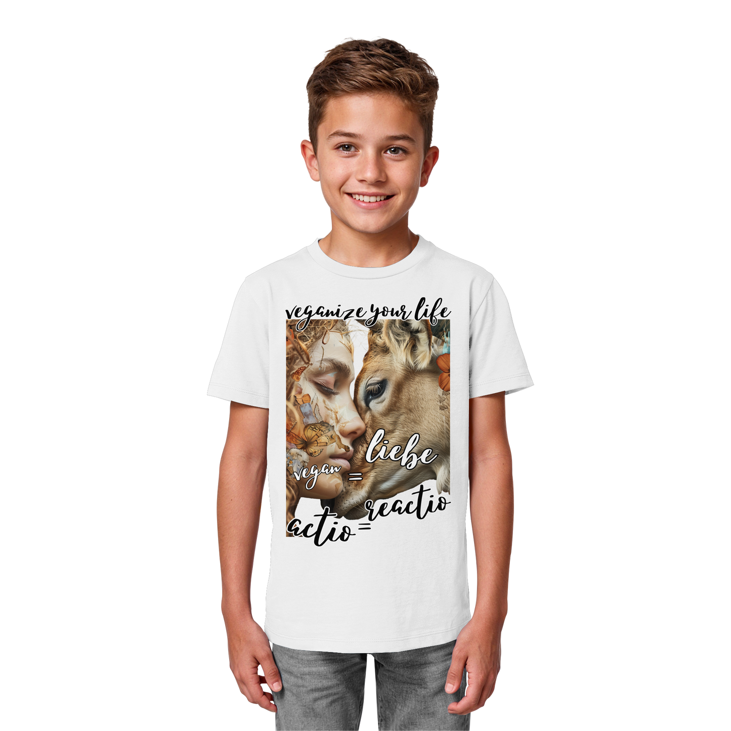 vegwear "actio reactio" - unisex Kinder Bio T-Shirt