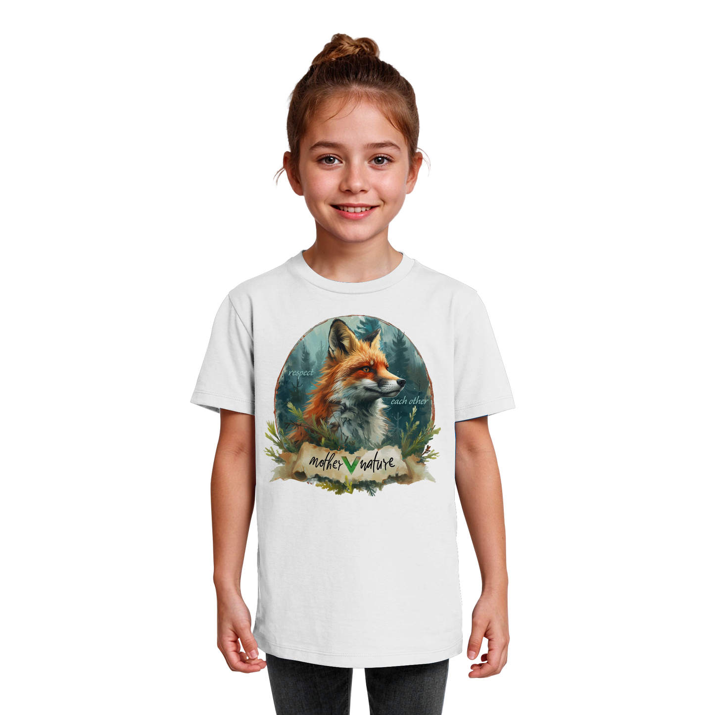 vegwear "respect each other" - unisex Kids T-Shirt, bio, vegan