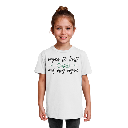 vegwear "vegan to last" - unisex Kinder T-Shirt, bio, vegan