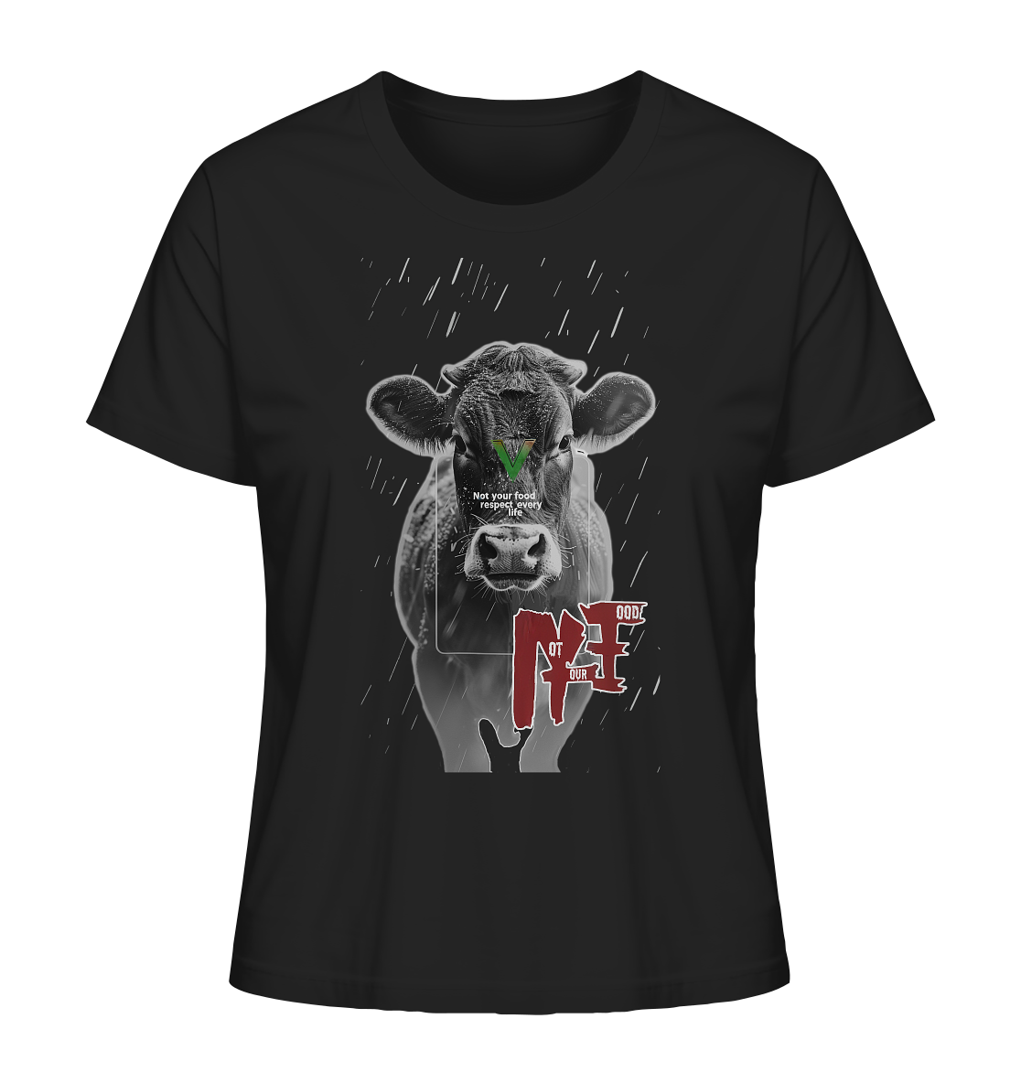 Motiv "not your food" - Damen Bio T-Shirt