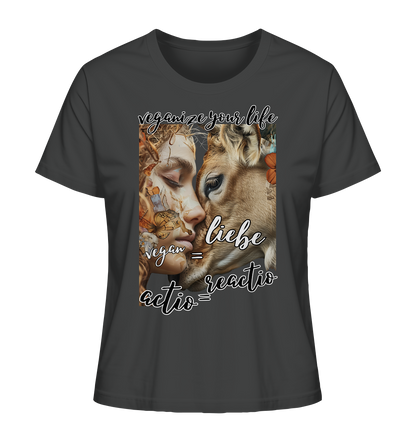 Motiv "actio = reactio" - Damen Bio T-Shirt
