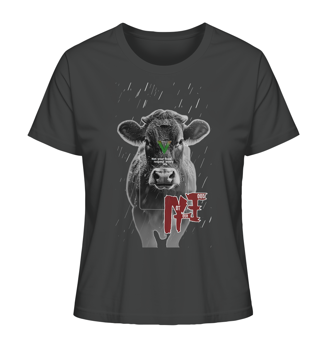 Motiv "not your food" - Damen Bio T-Shirt