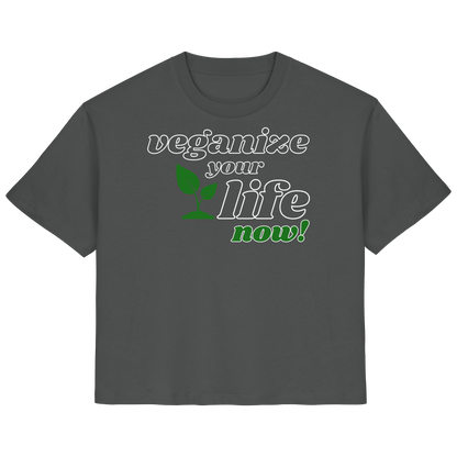 vegwear "veganize your life"  - Damen Shirt, bio, vegan, nachhaltig