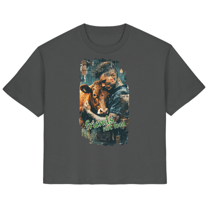 vegwear "friends not food" - Damen Bio T-Shirt, bio, fair