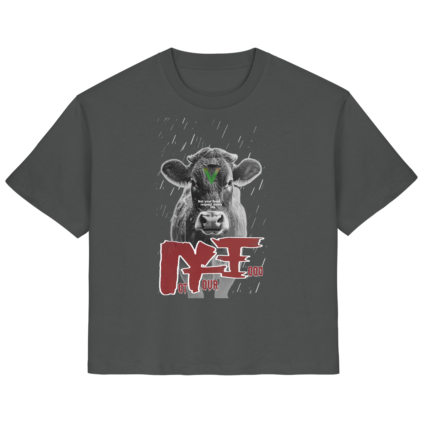 vegwear "not your food" - Damen Bio T-Shirt