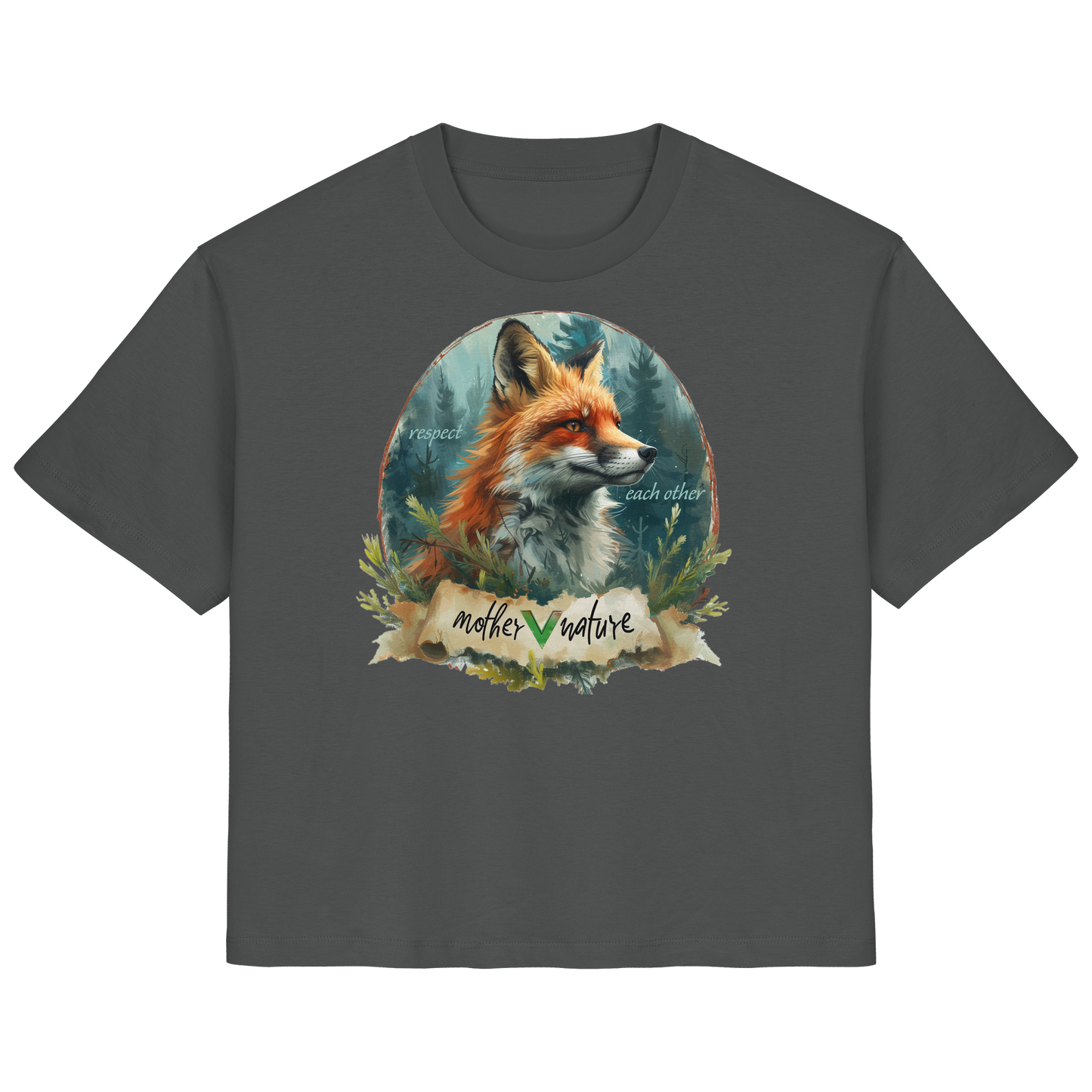 vegwear "respect each other" - Damen T-Shirt, vegan, bio