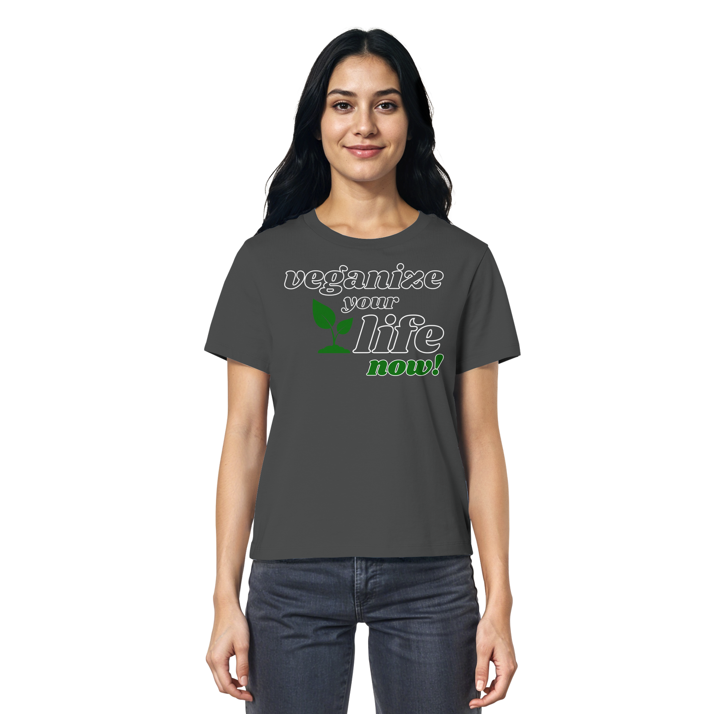 vegwear "veganize your life"  - Damen Shirt, bio, vegan, nachhaltig
