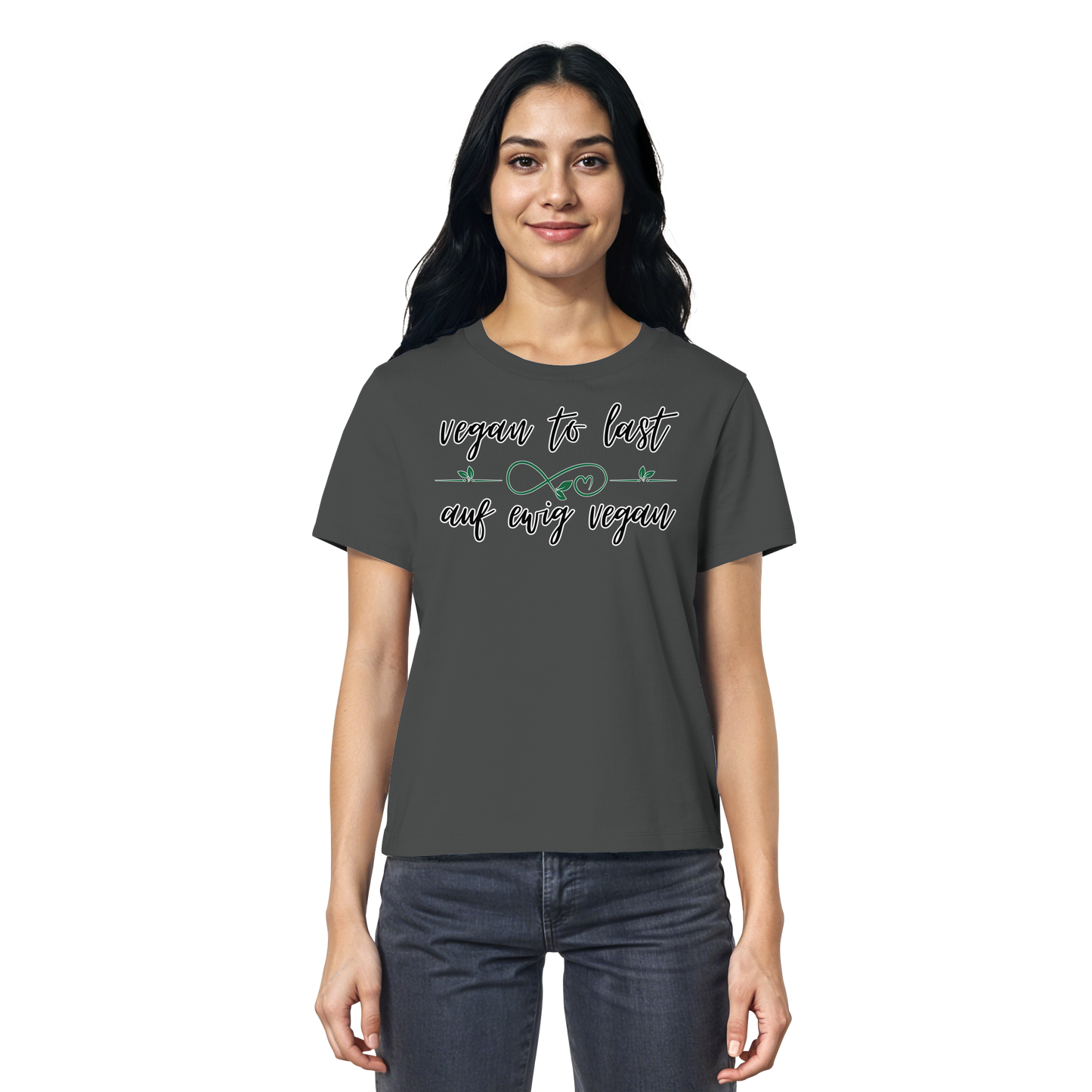 vegwear "vegan to last" - Damen T-Shirt, bio, vegan