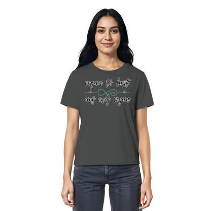 vegwear "vegan to last" - Damen T-Shirt, bio, vegan