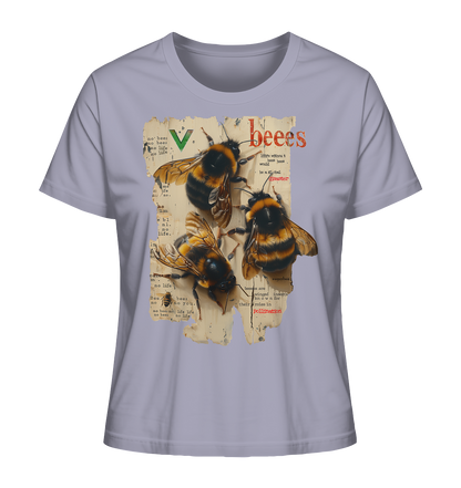 Motiv "no bees, no life" - Damen Bio T-Shirt