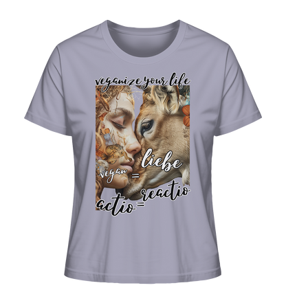 Motiv "actio = reactio" - Damen Bio T-Shirt