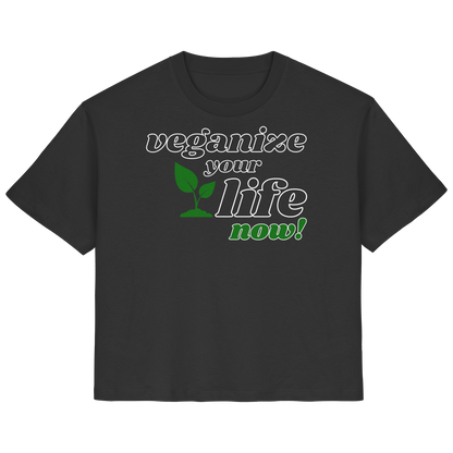vegwear "veganize your life"  - Damen Shirt, bio, vegan, nachhaltig