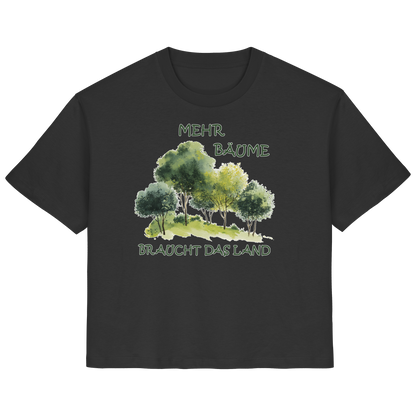 vegwear "mehr Bäume braucht das Land" - Damen Bio T-Shirt, vegan, fair, nachhaltig