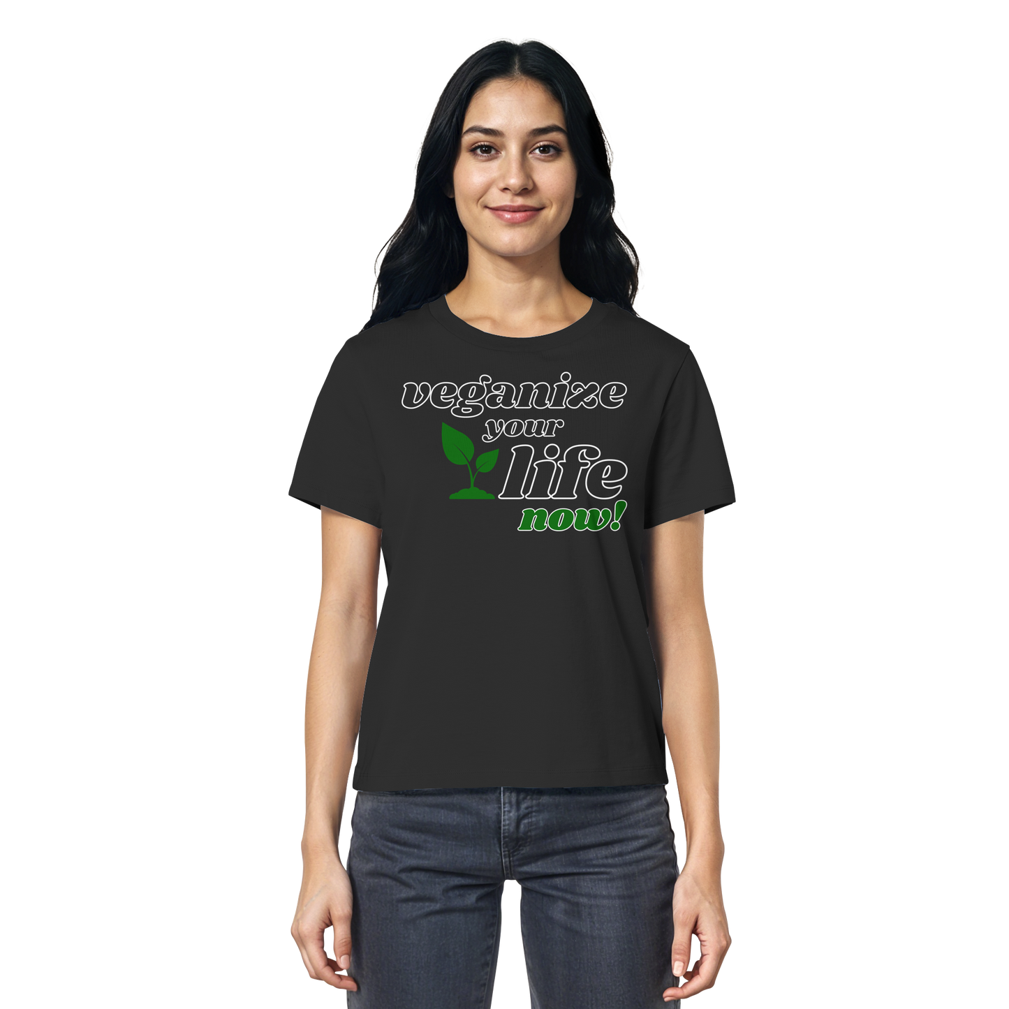vegwear "veganize your life"  - Damen Shirt, bio, vegan, nachhaltig