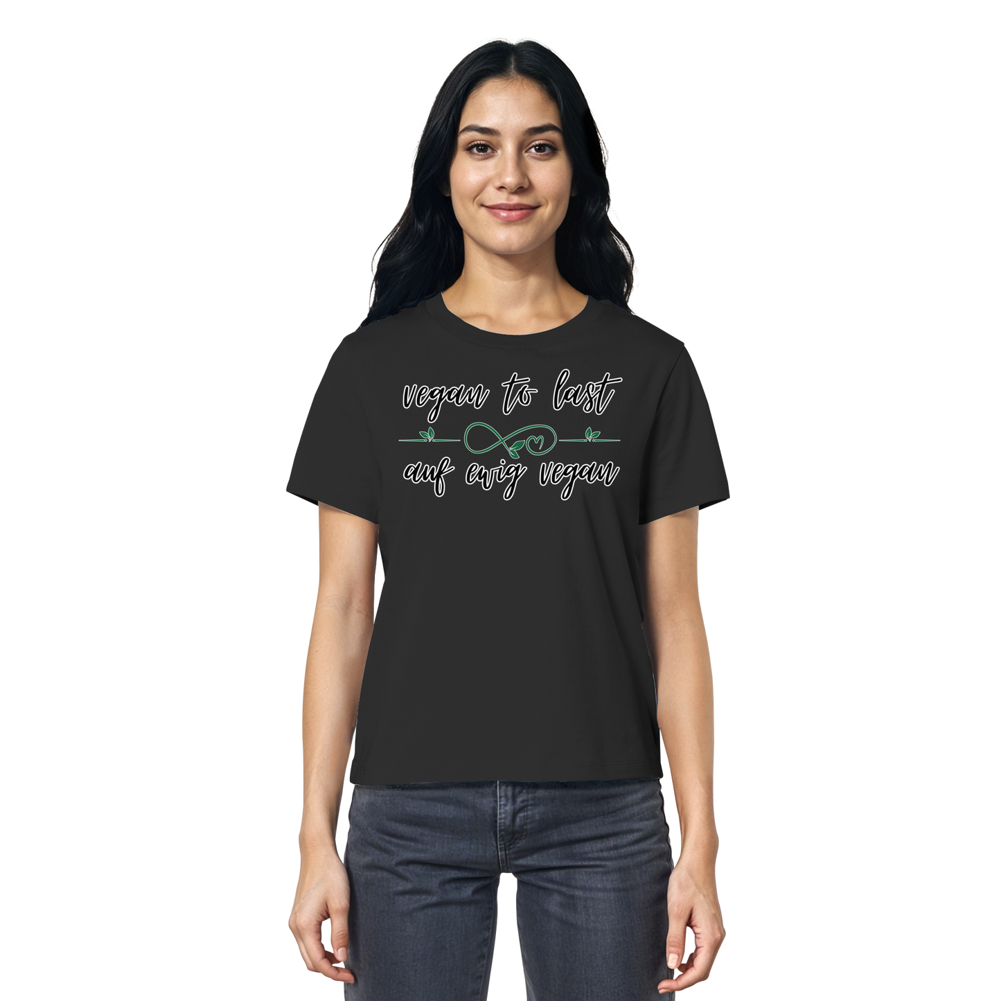 vegwear "vegan to last" - Damen T-Shirt, bio, vegan