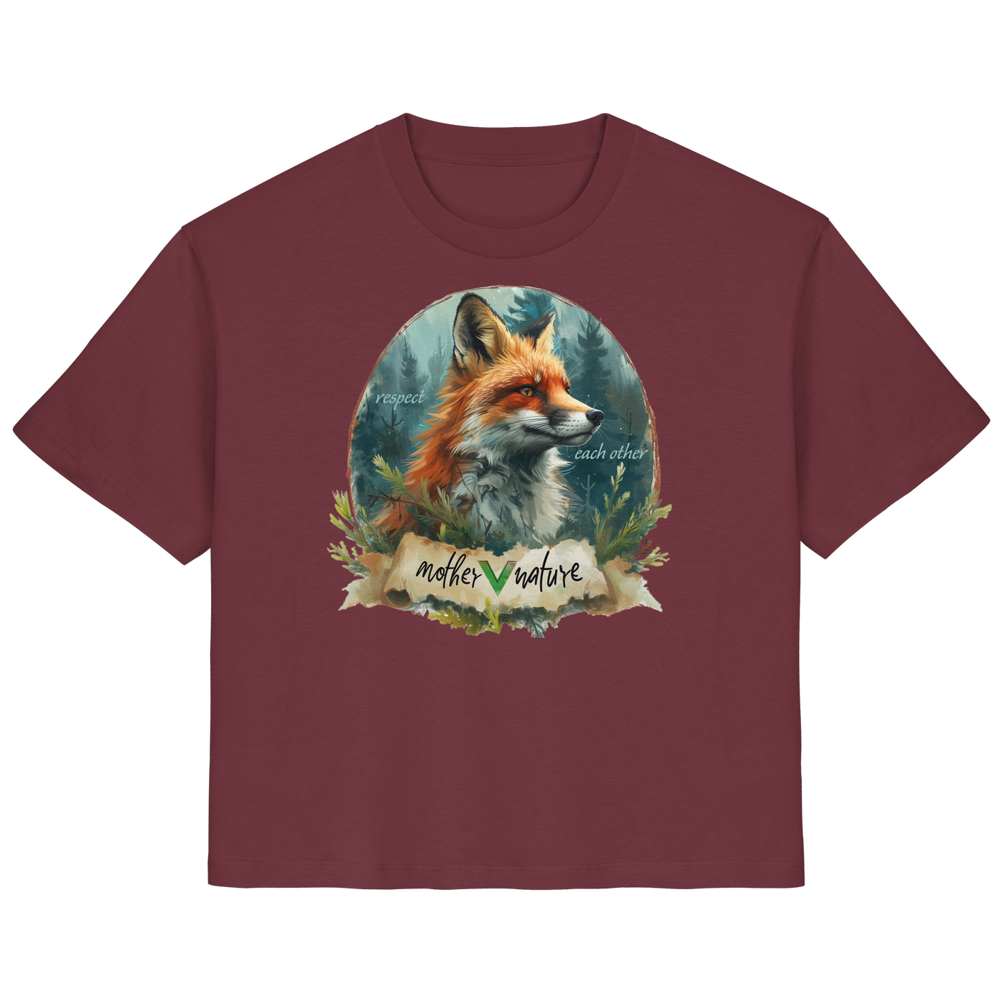 vegwear "respect each other" - Damen T-Shirt, vegan, bio