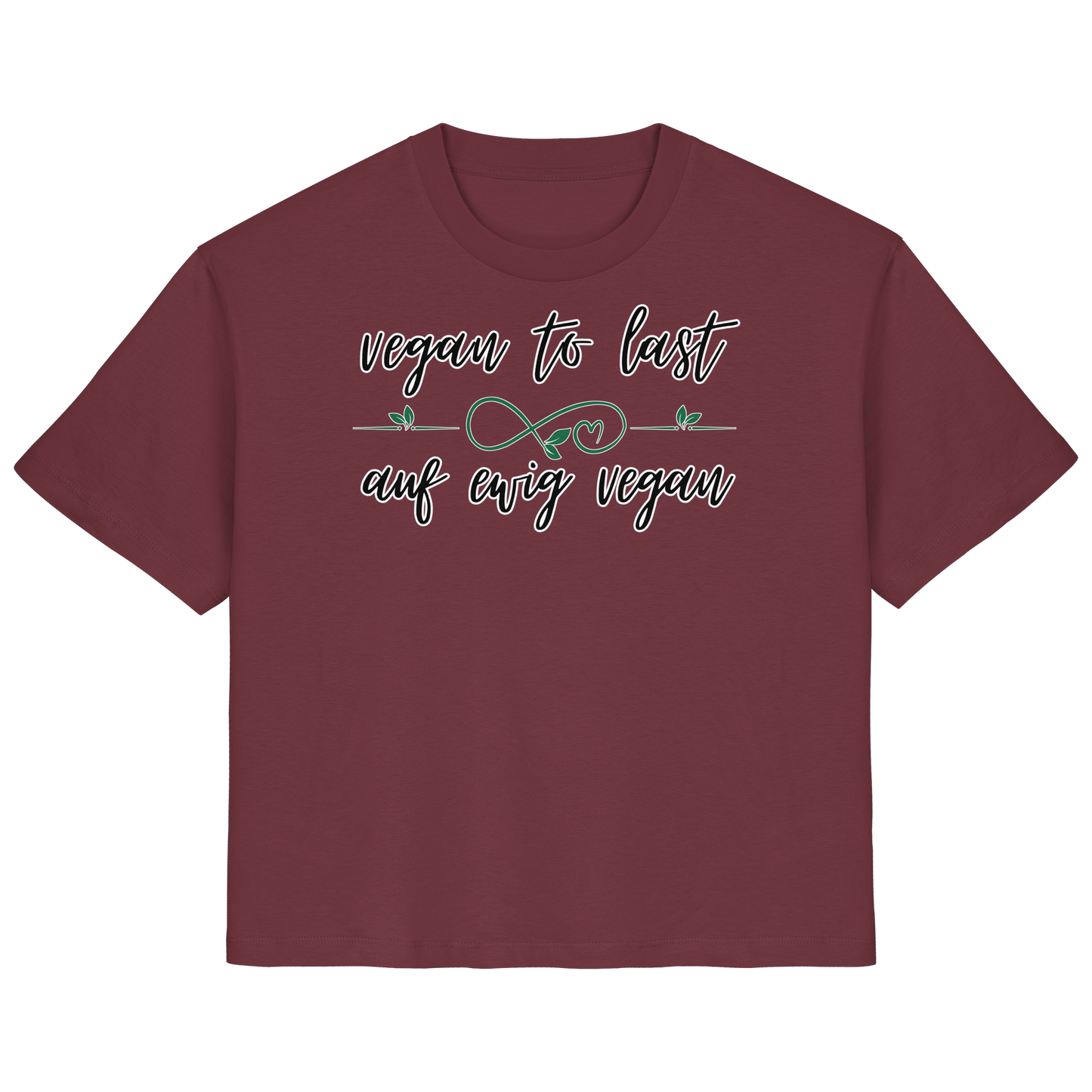 vegwear "vegan to last" - Damen T-Shirt, bio, vegan